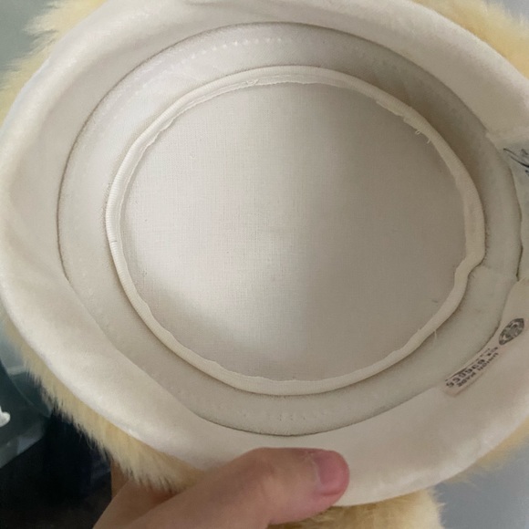 Vintage rabbit fur Hat and Collar - Picture 5 of 5